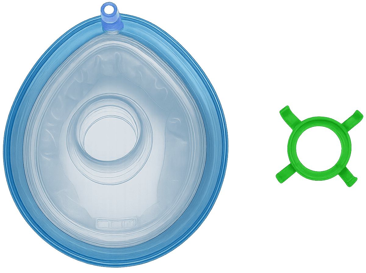 Анестезіологічна маска Aria mask ( Small - 4 ) KM-323